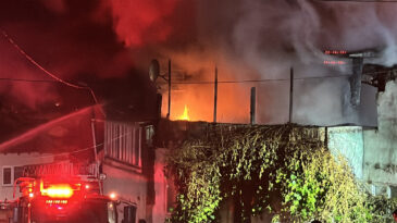 2 Katlı Binanın Çatısı Alev Alev Yandı, Ev Sahibi Durumu Kötüleştirdi