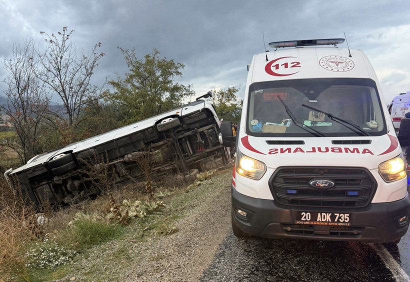 Kaza yerinden görüntü