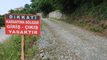 34 Mahalle Karantinaya Alındı
