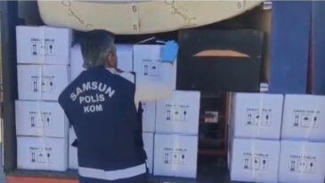 445 Litre Etil Alkol Ele Ge&ccedil;irildi