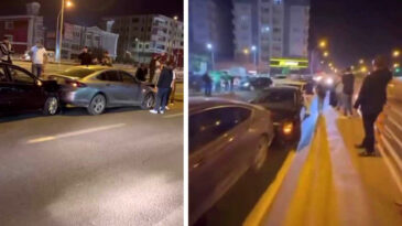 9 Ara&ccedil;lık Zincirleme Kaza: Yaralılar Var