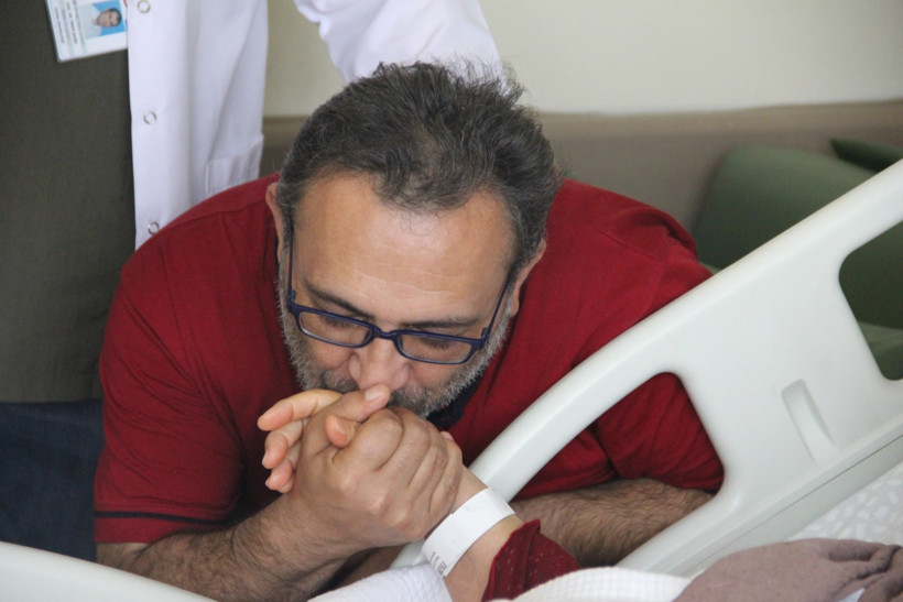 Hastanede Annesiyle Görüşme Anı