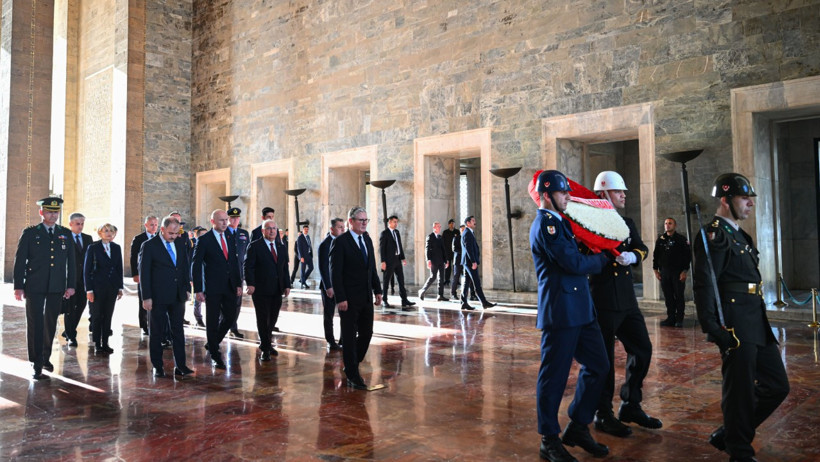 Anıtkabir ziyaretinde Keir Starmer