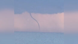 Alanya'da Denizde Hortum Oluştu