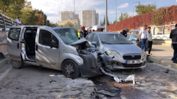 Alt Ge&ccedil;itte Zincirleme Kaza: Yaralılar Var