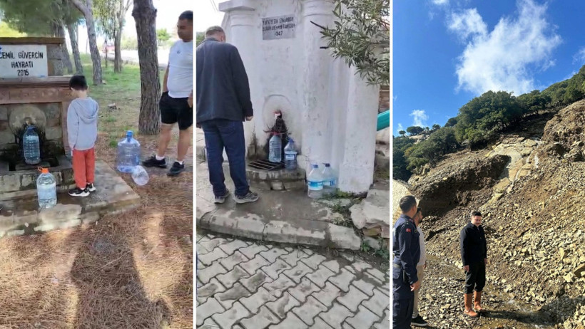 Sel nedeniyle su krizi