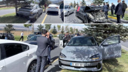 Anahtar Parti Konvoyunda Trafik Kazası