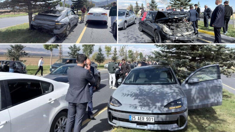 Anahtar Parti Konvoyunda Trafik Kazası