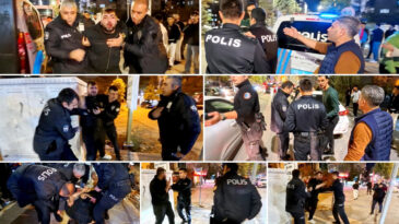 Ara&ccedil;lara Zarar Verip Polise Direndi: "&Ouml;ld&uuml;r&uuml;n Beni" &Ccedil;ığlığı