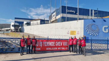 Balıkesir'de Grev: İş&ccedil;iler İş Bıraktı