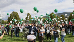 Balonlar Çağan için Uçuruldu