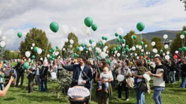 Balonlar &Ccedil;ağan i&ccedil;in U&ccedil;uruldu