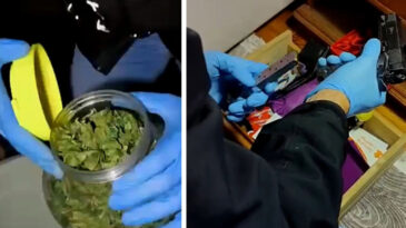 Baskında Uyuşturucu ve Silah Ele Ge&ccedil;irildi