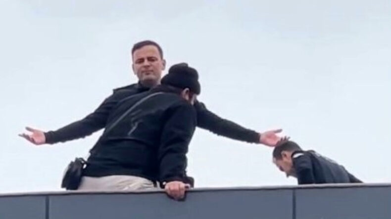 Başkomiser son anda ikna etti