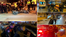 Bir Genci Bıçakladılar, Polisten Kaçarken Kaza Yaptılar