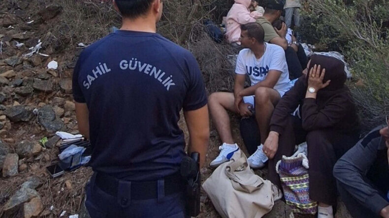 Boncuklu Koyu'nda 59 G&ouml;&ccedil;men Yakalandı