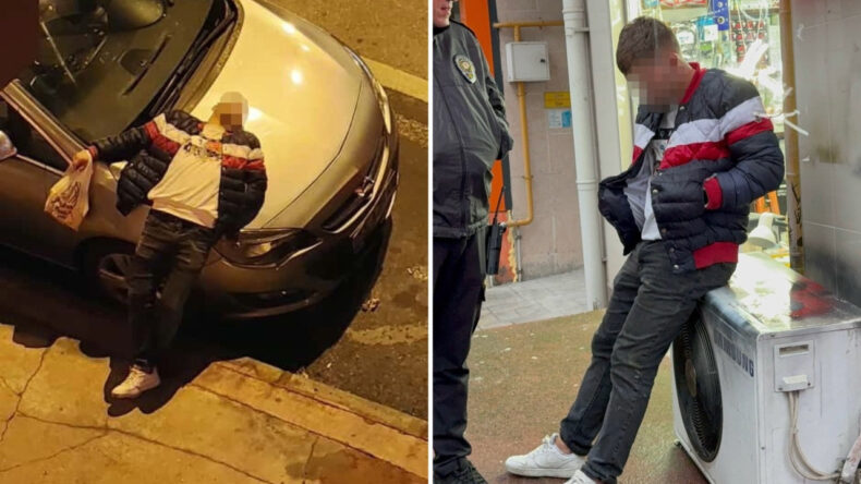 Camı Kırarak Girdiği D&uuml;kkanın Koltuğunda Uyuyakalınca Yakalandı