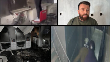 Açılış Günü Kundaklandı: Yüz Binlerce Liralık Zarar Elde Edildi