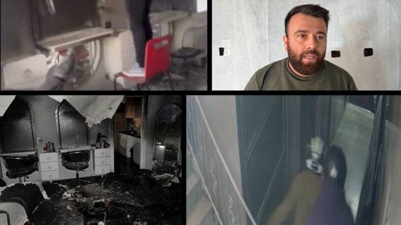 Açılış Günü Kundaklandı: Yüz Binlerce Liralık Zarar Elde Edildi