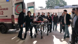 İşçinin Üzerine İskelet Devrildi