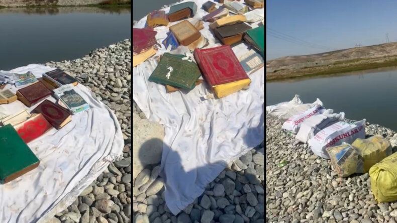Çuvallardan Çok Sayıda Kur'an-ı Kerim Çıktı