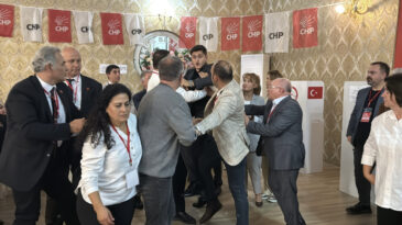 CHP Samsun İl Kongresi'nde Gergin Anlar