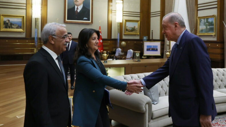 Cumhurbaşkanı Erdoğan, DEM Parti Heyetini Ağırladı
