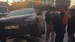 Daralan Yolda Trafik Kazası