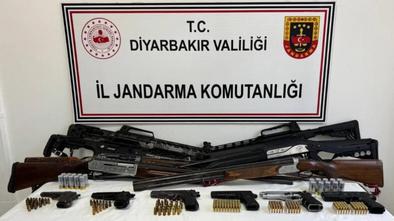 Diyarbakır'da Silah Operasyonu