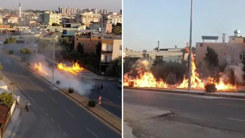 Doğal Gaz Borusu Zarar Gördü: 2 Yaralı