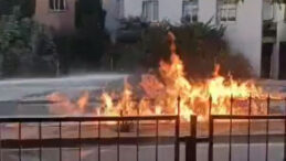 Doğal Gaz Sızıntısında Sigara İle Çıkan Yangın