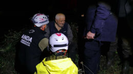 D&uuml;zce'de Ormanda Kaybolan Yaşlı Adam Bulundu