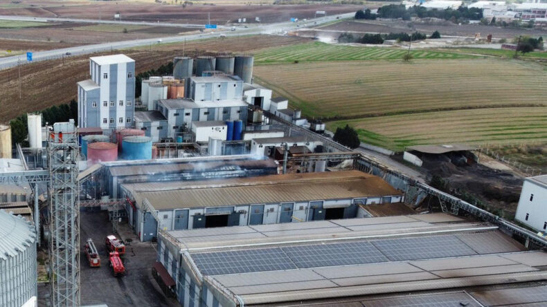 Edirne'de Yağ Fabrikasında Patlama