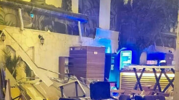 Eğlence Mekanındaki Dekor &Ccedil;&ouml;kt&uuml;: M&uuml;d&uuml;r G&ouml;zaltına Alındı