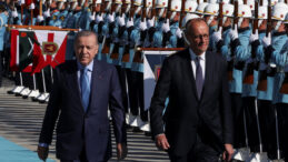 Erdoğan ve Merz Bir Araya Geldi