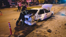 Erzincan'da İki Araç Karşılaştı: 1 Kişi Yaralandı