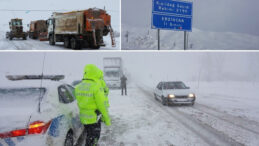Erzincan&rsquo;da Y&uuml;ksek Kesimler Karla Kaplandı
