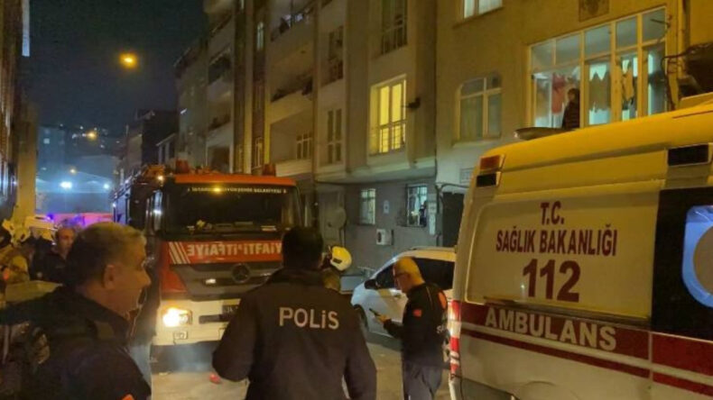 Esenler'de 5 Katlı Bir Binada Yangın Meydana Geldi: 15 Kişi Dumandan Etkilendi