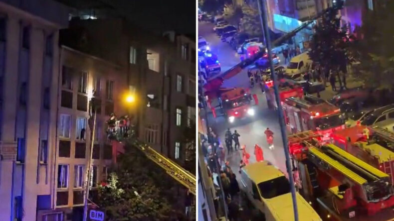 Eski eşinin yaşadığı binaya yanıcı madde atarak kaçtı: 3'ü ağır 7 yaralı