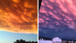 Fethiye'de Mammatus Bulutları Görücüye Çıktı