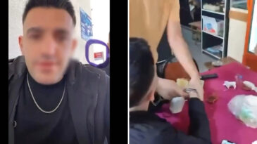 Firari Kişi, Canlı Yayında G&ouml;r&uuml;len Sokak Tabelasıyla Yakalandı