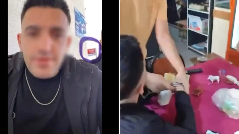 Firari Kişi, Canlı Yayında Görülen Sokak Tabelasıyla Yakalandı