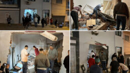 Freni Boşalan Kamyon Apartmana Girdi