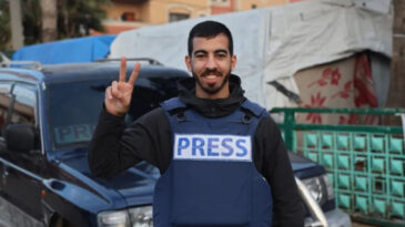 Gazze'de Ateşkes Sonrası Bir Filistinli Gazeteci Hayatını Kaybetti