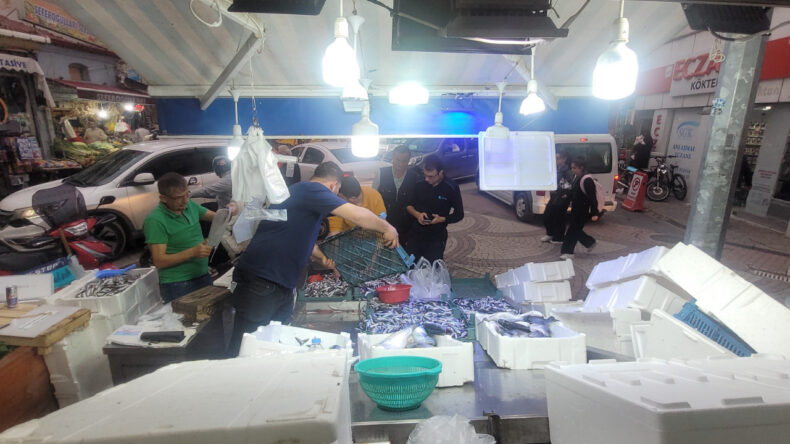 Hamsinin Fiyatı 50 TL'ye Düşerek Tezgahlarda Yerini Aldı
