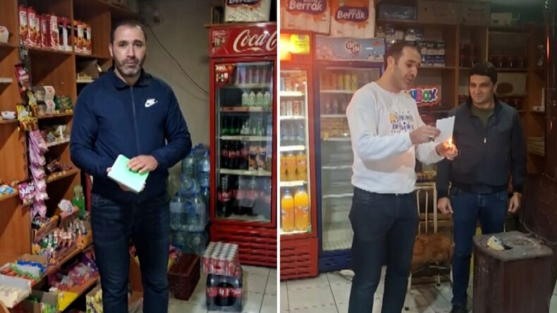 Hayırsever, Mahallelinin Borcunu Ödedi ve Veresiye Defterini Yaktı