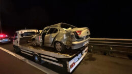 Hurdaya dönen araçta hayatını kaybetti