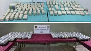İki İlin Sınır Hatlarında Uyuşturucu Ele Ge&ccedil;irildi