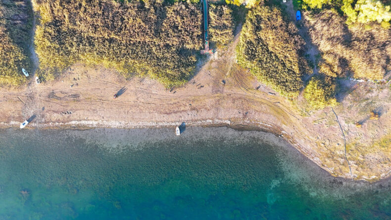 İki Kentin Su İhtiyacını Karşılayan Göldeki Su Seviyesi Tehlikeli Düzeye İndi
