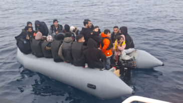 İzmir'de Onlarca G&ouml;&ccedil;men Yakalandı